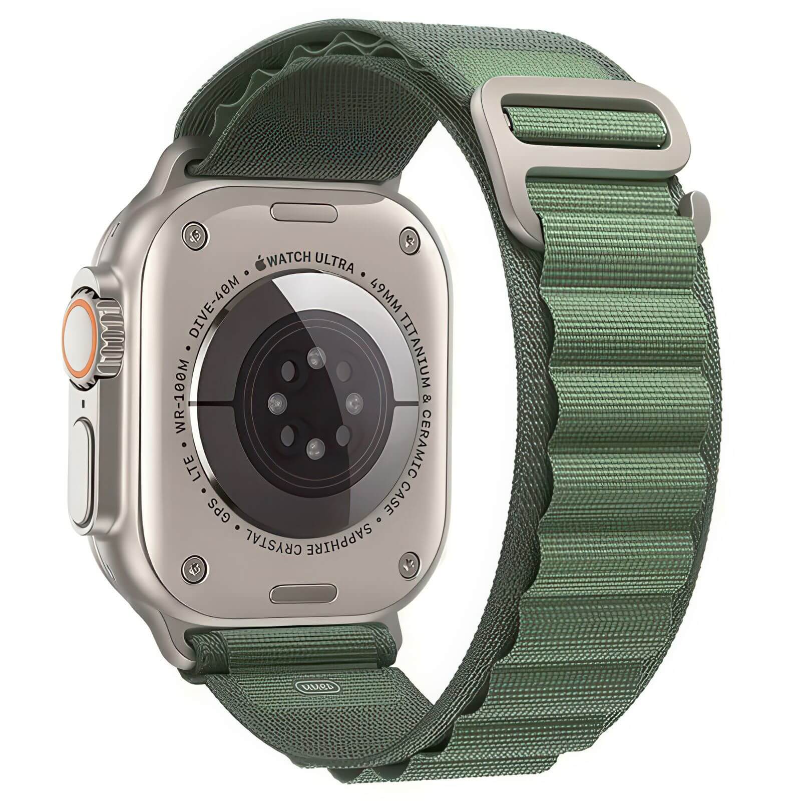 Alpine Loop Watch Strap For Apple Watch In Green The Thrifty Gentleman