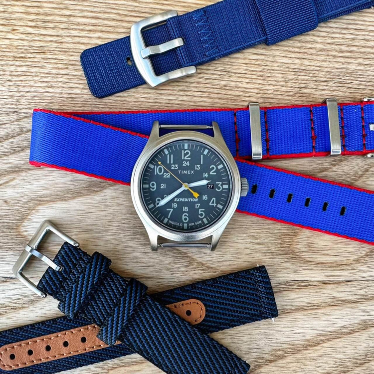 Blue Watch Straps Collection by The Thrifty Gentleman