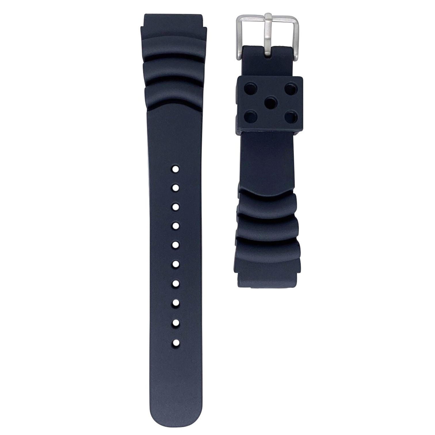 Dive Heavy Duty Watch Strap Black 1