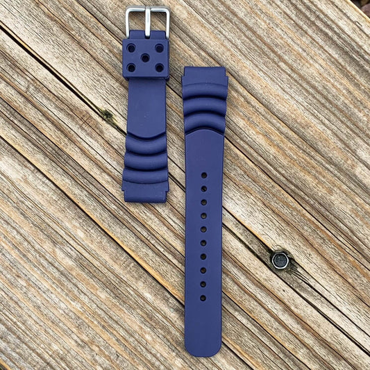 Dive Heavy Duty Watch Strap Blue 2