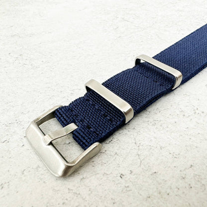 Elastic NATO Watch Strap Blue 3