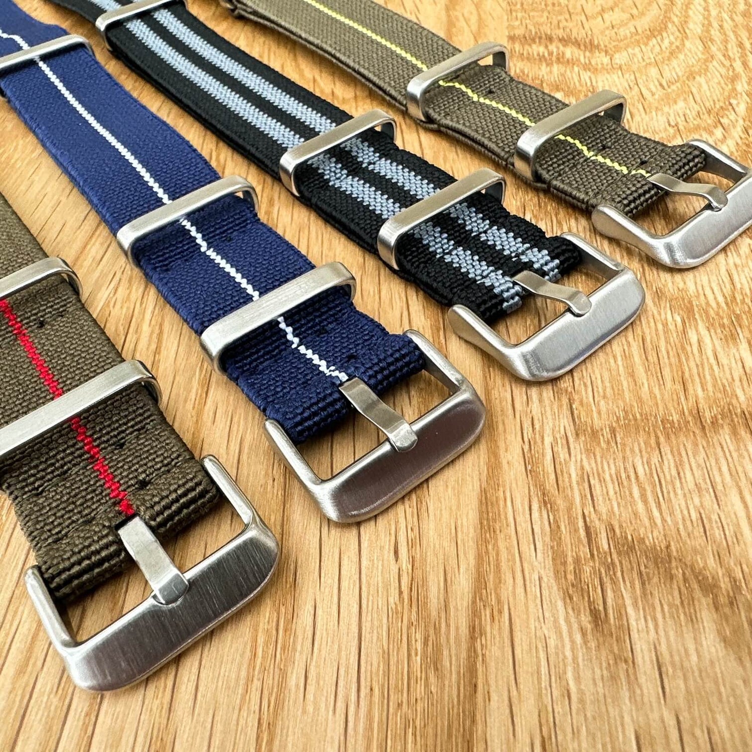 Elastic NATO Watch Straps Collection by The Thrifty Gentleman