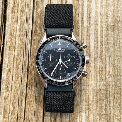 Elastic Solo Loop Watch Band Black 2