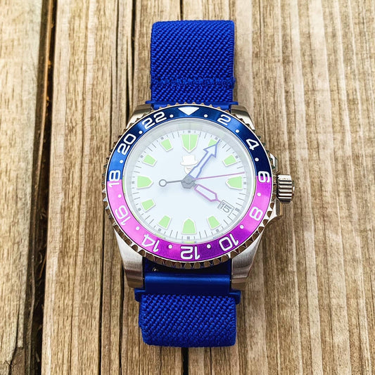 Elastic Solo Loop Watch Band Blue 2