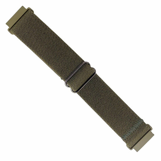 Elastic Solo Loop Watch Band Green 1