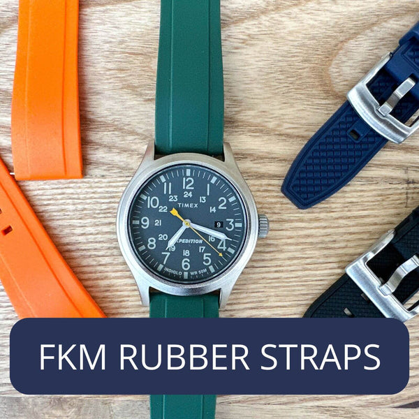 FKM Rubber Watch Straps