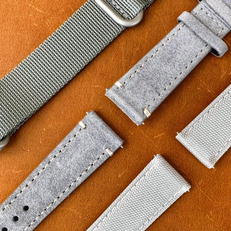 Grey Watch Straps Collection by The Thrifty Gentleman