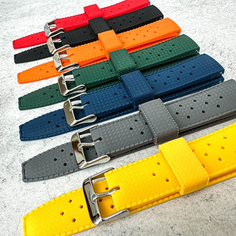 Tropical Watch Straps Collection by The Thrifty Gentleman