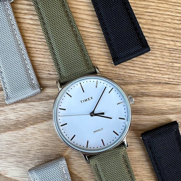 Sailcloth Watch Straps Collection by The Thrifty Gentleman