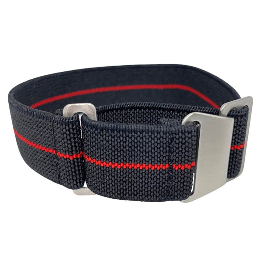 Marine Nationale Watch Strap Black Red 1
