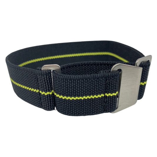 Marine Nationale Watch Strap Black Yellow 1