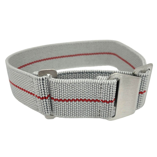 Marine Nationale Watch Strap Grey Red 1