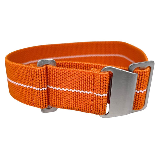 Marine Nationale Watch Strap Orange White 1