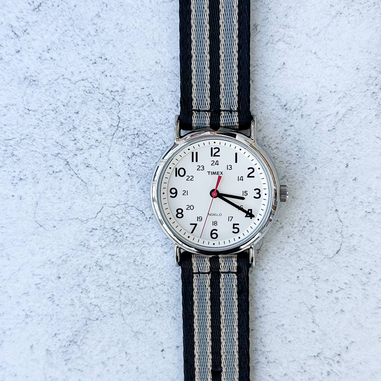 Military Style Two Piece Quick Release Watch Strap Black Beige Grey Bond No Time To Die 7