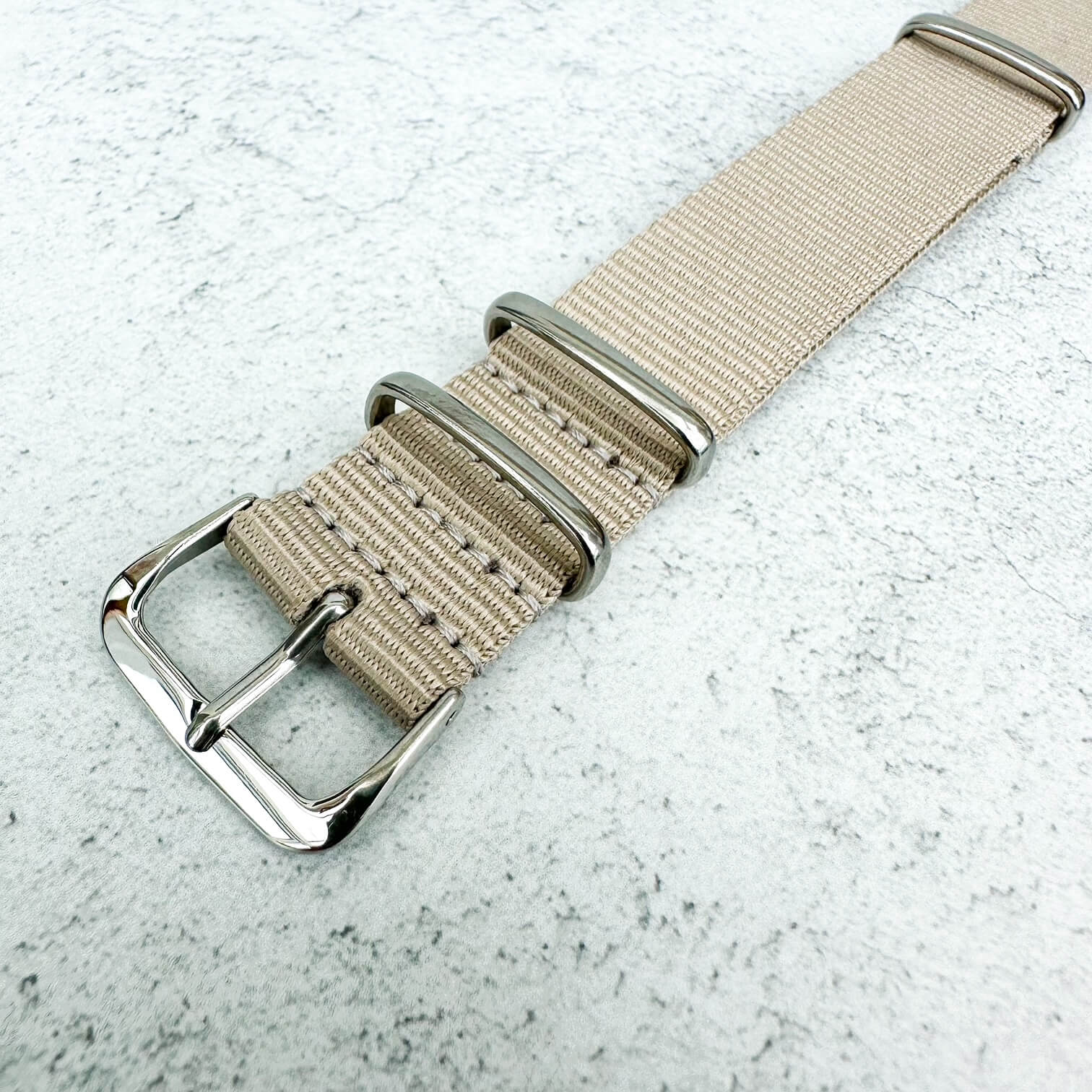 NATO Watch Strap Beige 2
