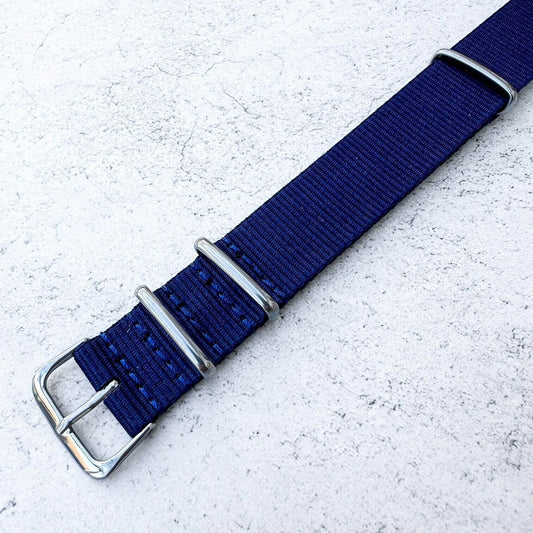 NATO Watch Strap Navy Blue 2