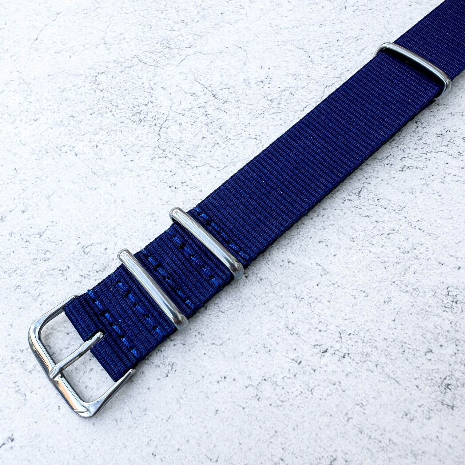 NATO Watch Strap Navy Blue 2