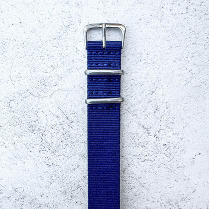 NATO Watch Strap Navy Blue 4