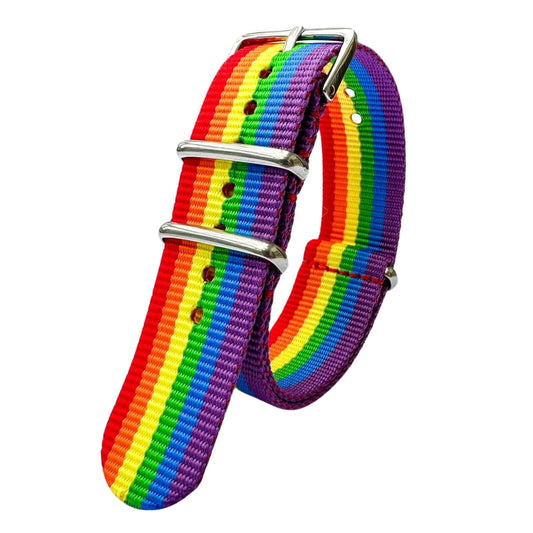 NATO Watch Strap Rainbow 1