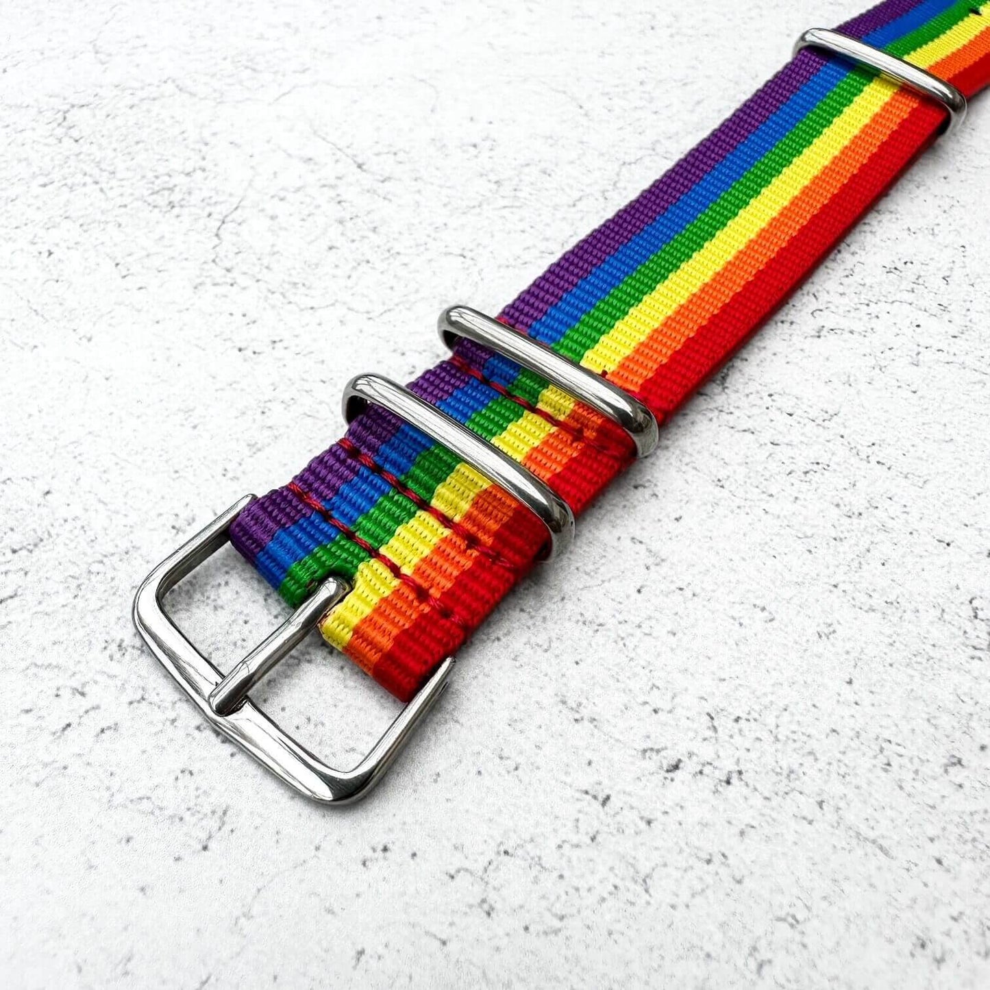NATO Watch Strap Rainbow 2