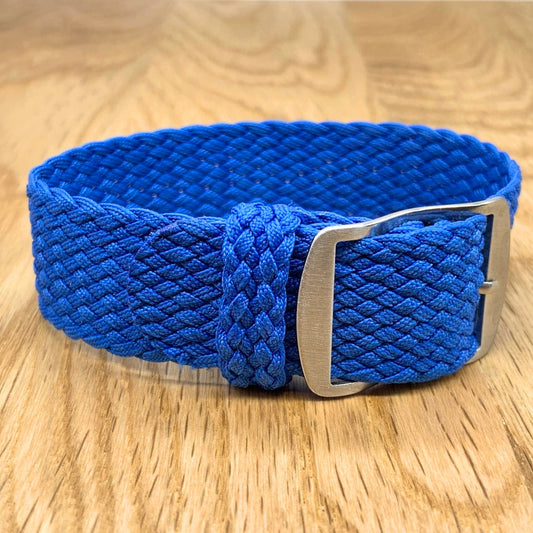 Perlon Watch Strap Royal Blue 2