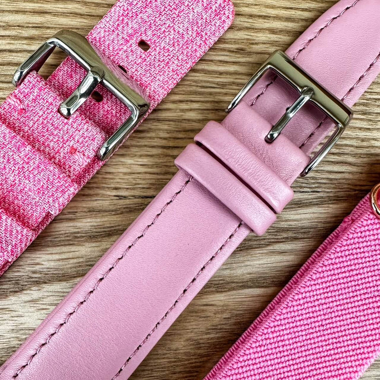 Pink Watch Straps Collection by The Thrifty Gentleman