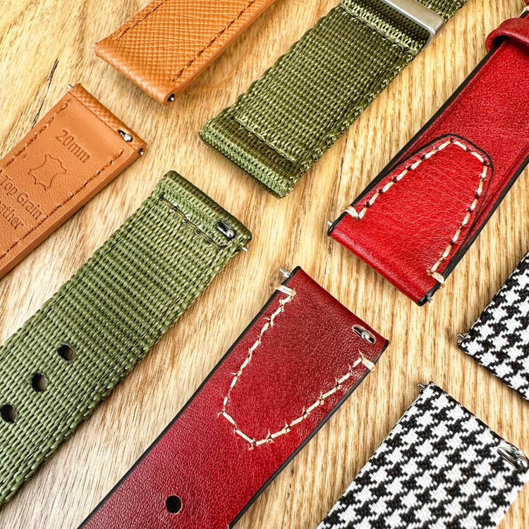 Quick Release Watch Straps Collection by The Thrifty Gentleman