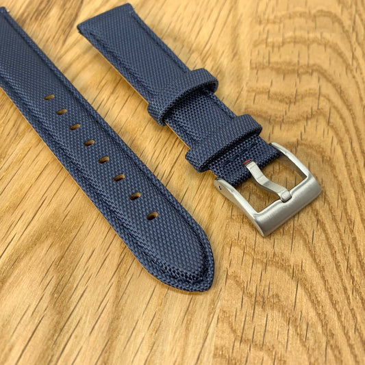 Sailcloth Watch Strap Blue 2