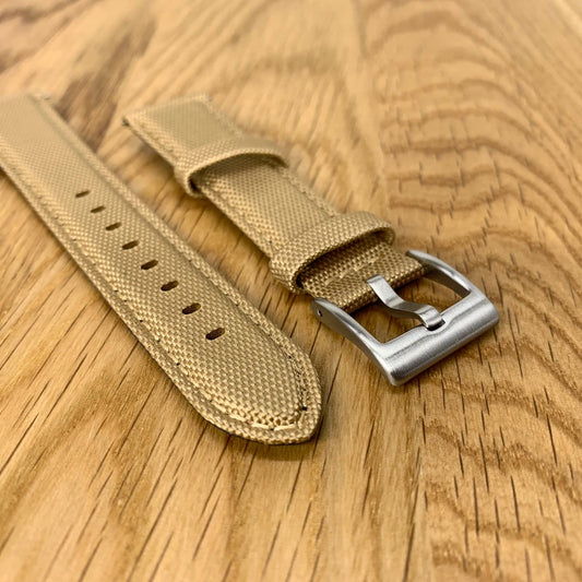 Sailcloth Watch Strap Khaki 2