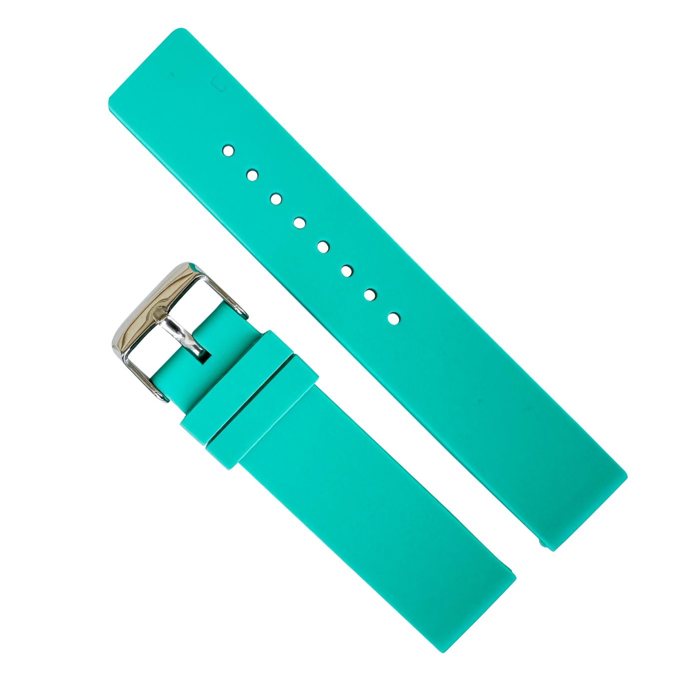 Soft Silicone Universal Watch Strap Green 1