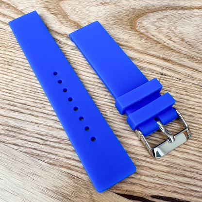 Soft Silicone Universal Watch Strap Royal Blue 2