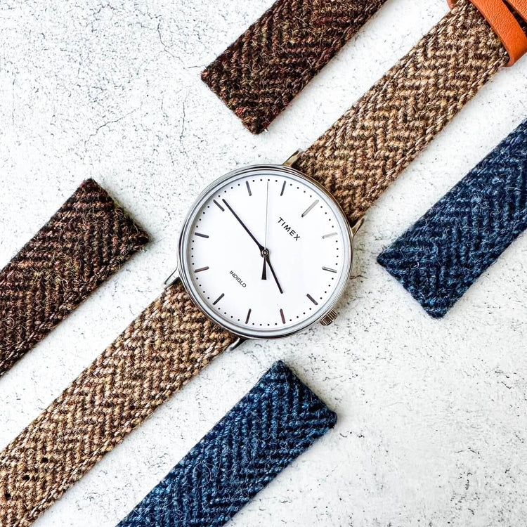 Tweed Watch Straps Collection by The Thrifty Gentleman