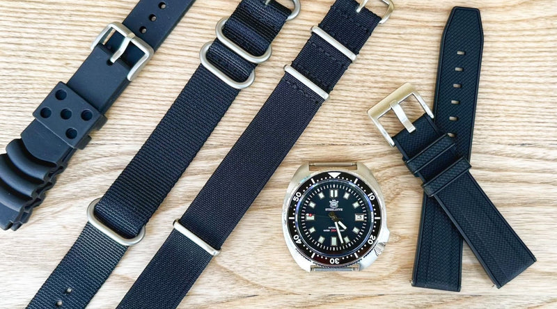 What is the Best Watch Strap for a Dive Watch From The Thrifty Gentleman