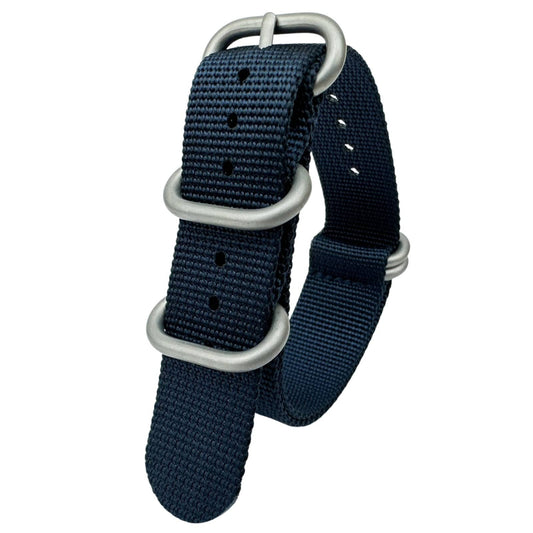Zulu NATO Watch Strap Dark Blue 1