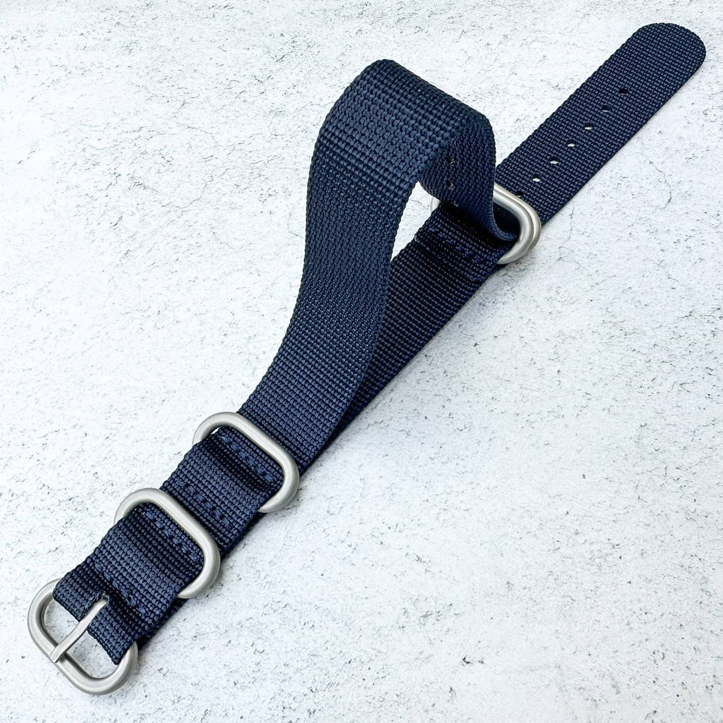 Zulu NATO Watch Strap Dark Blue 4