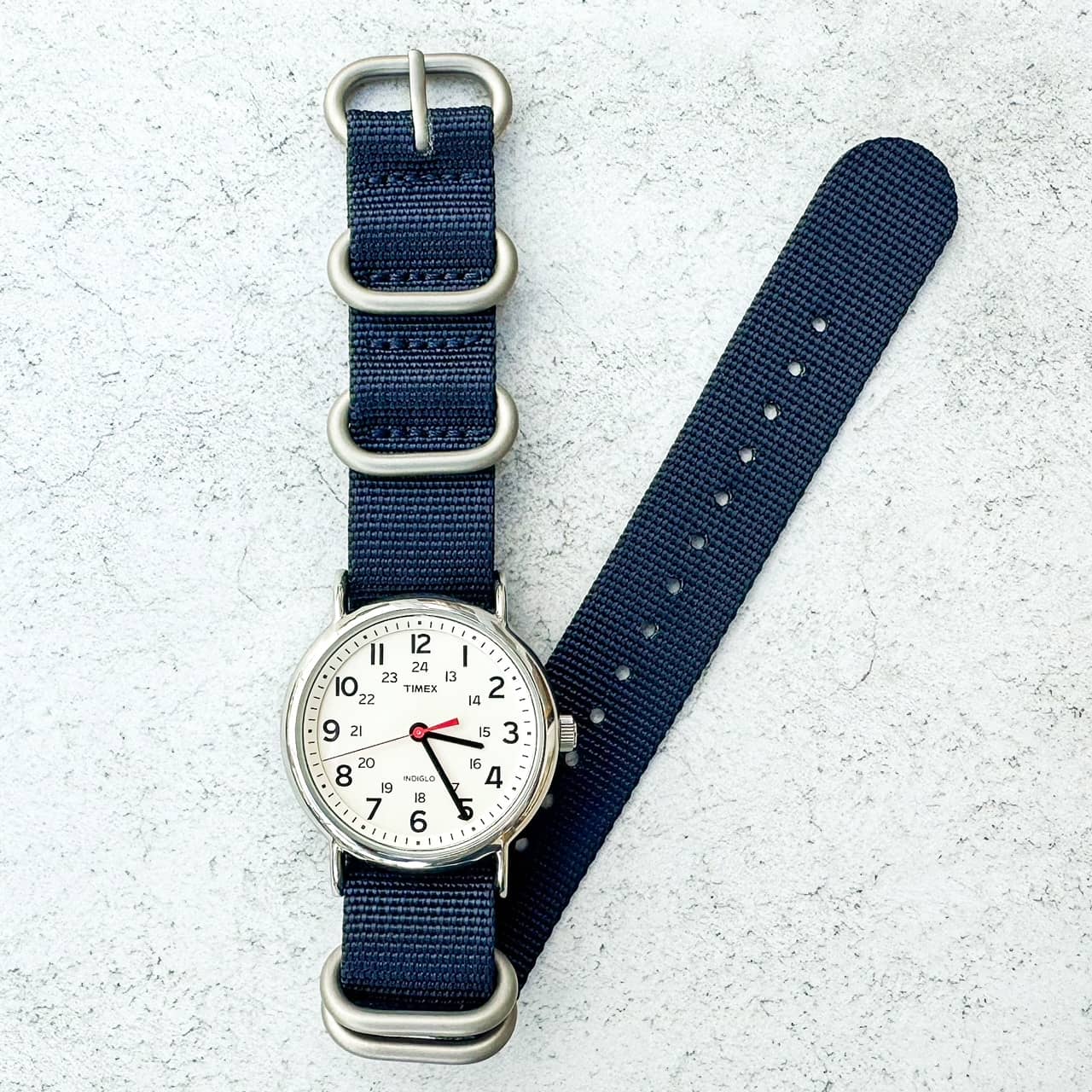 Zulu NATO Watch Strap Dark Blue 5