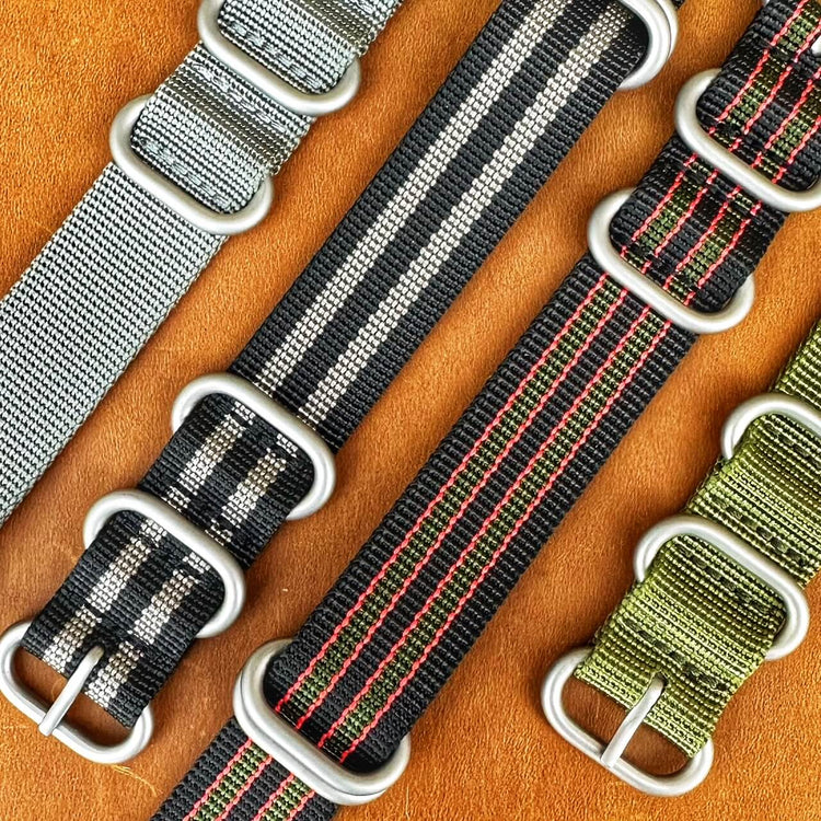 Zulu Watch Straps Collection by The Thrifty Gentleman