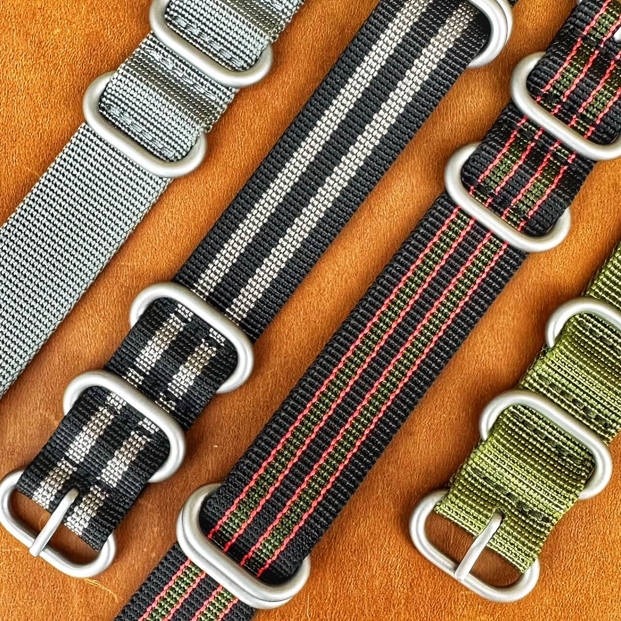Zulu Watch Straps Collection by The Thrifty Gentleman