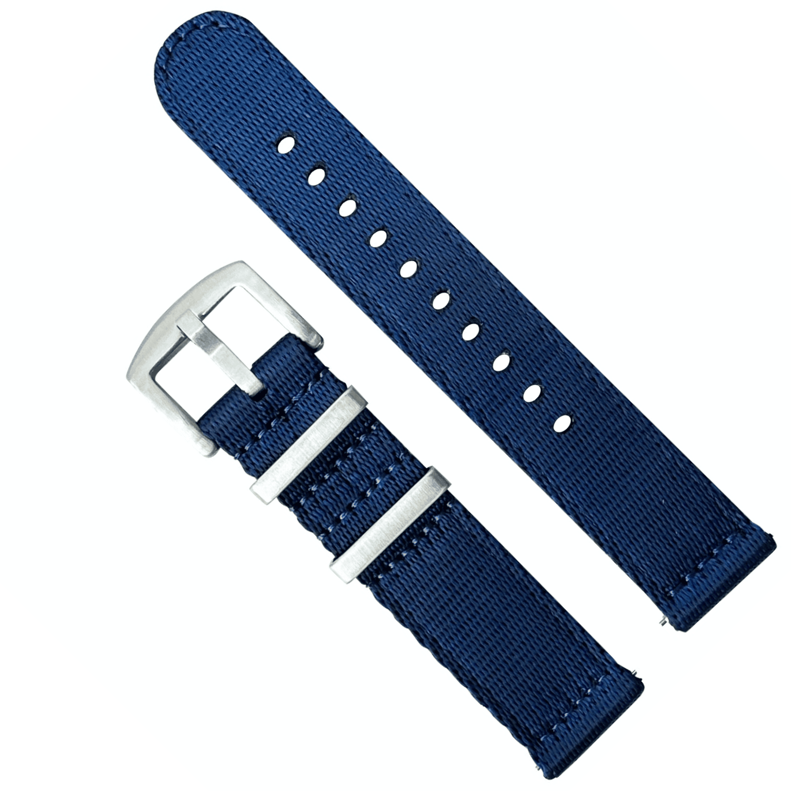 Military Style Quick Release Watch Strap Dark Blue 1