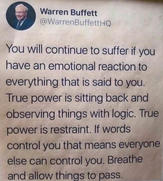 Warren Buffett twitter quote