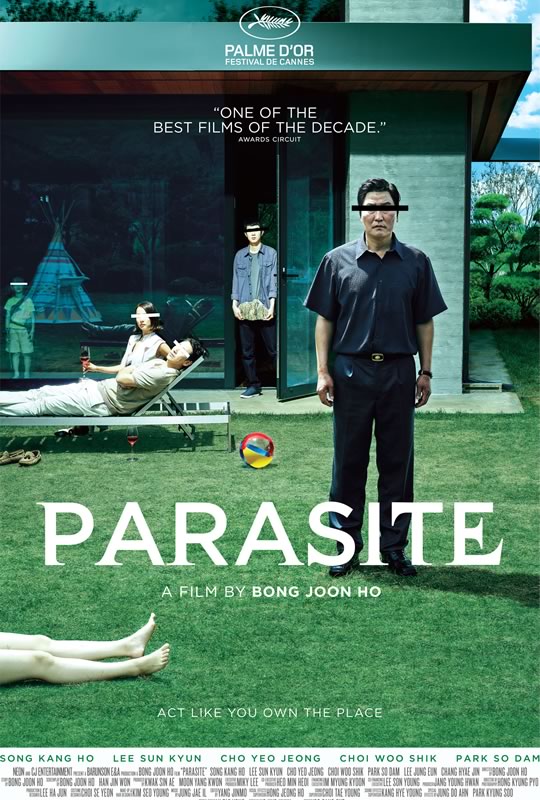 A recent masterpiece, Parasite, is a plot twist movie